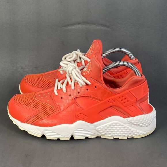 Nike Women's Air Huarache Run SE Rush Coral sneaker shoe size 8.5 - Picture 3 of 8